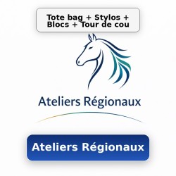 Atelier régional : Module communication Tote Bag + Stylo + Bloc + Tour de cou