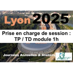 Lyon 2025 : Prise en charge de session : TP / TD module 1h