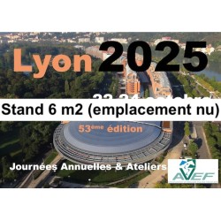 Lyon 2025 : Stand 6 m2 (emplacement nu)
