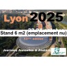 Lyon 2025 : Stand 6 m2 (emplacement nu)