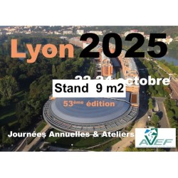 Lyon 2025 : Stand  9 m2