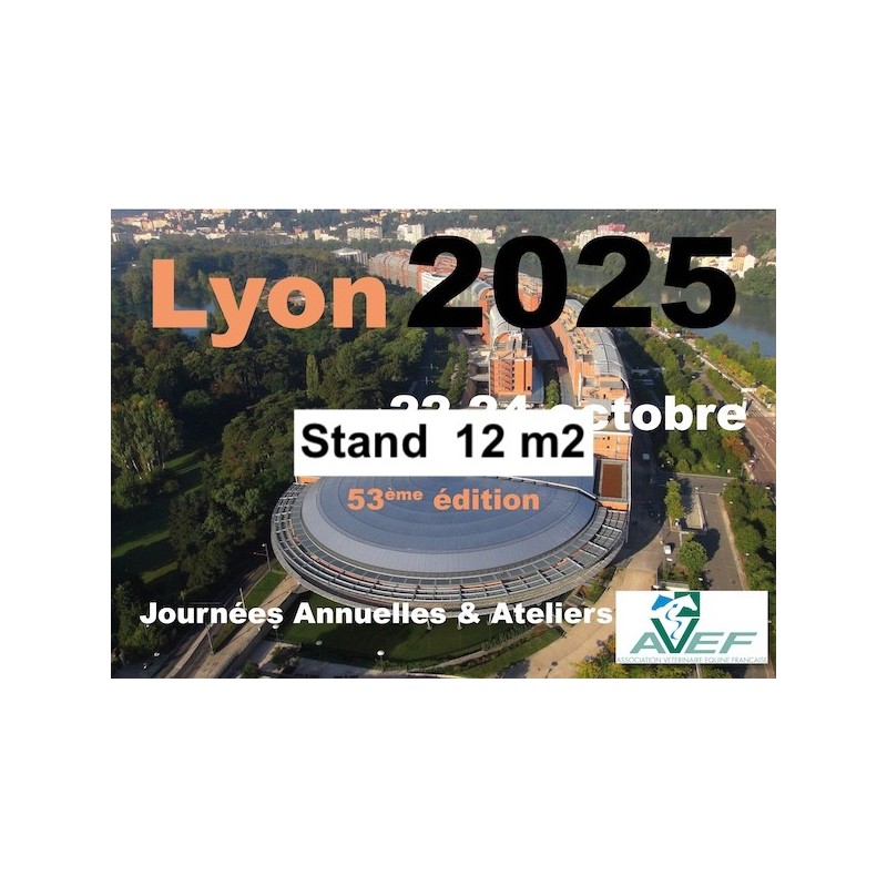 Lyon 2025 : Stand 12 m2 Lyon 2025 : Stand 12 m2