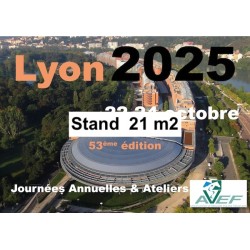 Lyon 2025 : Stand  21 m2