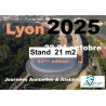 Lyon 2025 : Stand  21 m2