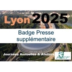 Lyon 2025 : Badge Presse