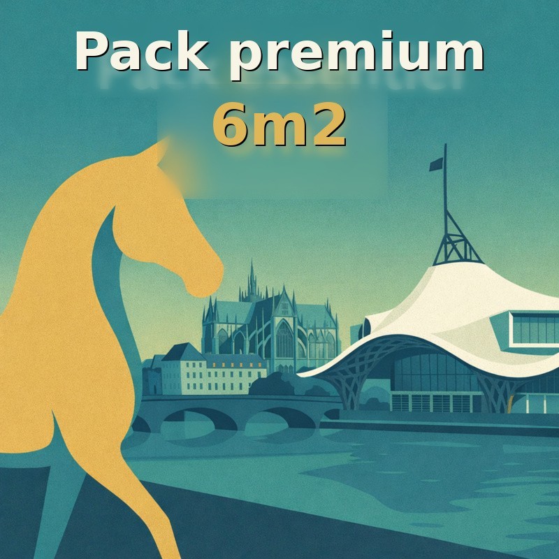 Journées annuelles 2026 - Pack premium 6 m2
